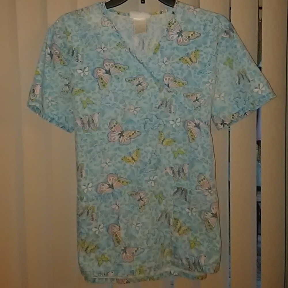Butterfly Scrub top